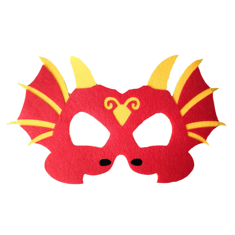 Červený Drak – detská maska